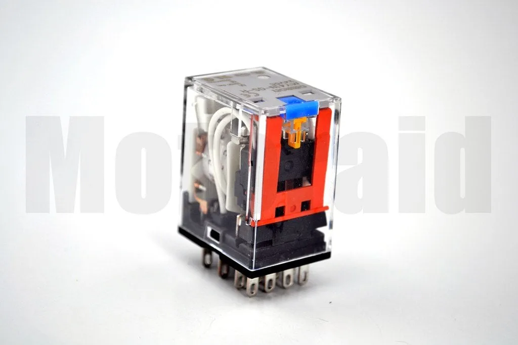 24VDC 6A 14 Pin Röle Kalın