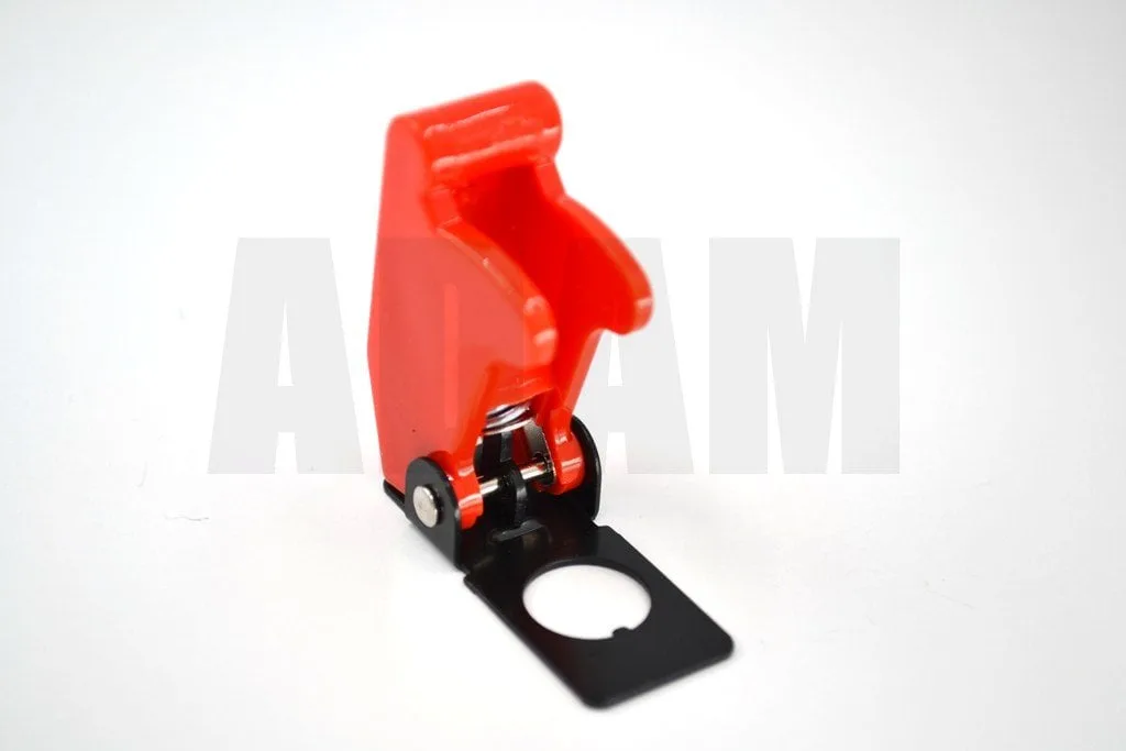 Kırmızı Aircraft Toggle Switch Emniyet Muhafaza Anahtar Kapağı Ø12mm