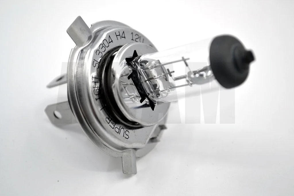 12V H4 Motosiklet Far Ampulü P43t 35/35W HS1 Tip