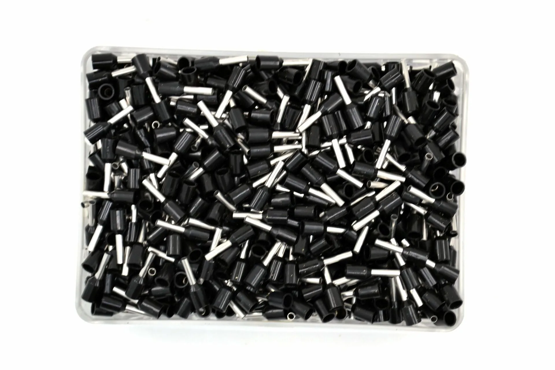 1000 Adet 1,50mm² Kablo Yüksüğü Bakır Siyah Yüksük TYIF-1,5