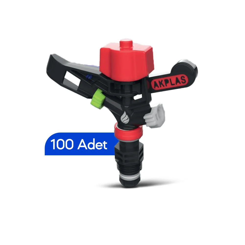 Akplas - Mini Sprink – Yağmurlama Sulama Başlığı 100 Adet - Yağmurlama Sulama Sistemleri ve Yağmurlama Sprinkleri